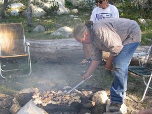 Packer cooking Irene Kritz