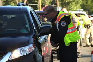 DUI Checkpoint S of Bishop