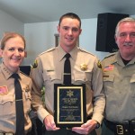 Mono County Sheriff’s Office Sheriff Ingrid Braun, Deputy Wes Hoskin and Undersheriff Michael Moriarty 