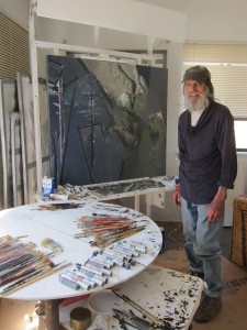 Ray Dutcher in his studio