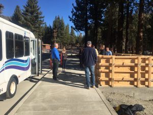 New bus shelter in Village 9 30 16