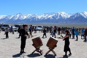 2017 4 29 Manzanar Pilgrimage 77 The traditonal Ondo Dance was performed at. the closing of the ceremony Custom