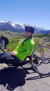 Wounded Warrior Hannah Cycling by Gregory Merena