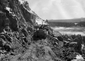 road to pumice mine May 29 1953
