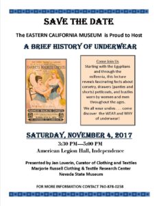 Underwear History Event SMALL