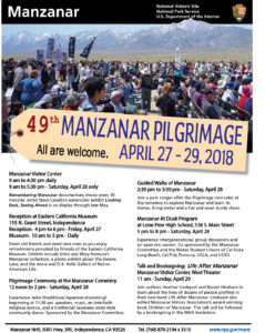 NPS Manzanar Pilgrimage 2018 flier FINAL
