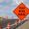 Road construction zone 