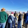 INYO350 group meets with Cap
Aubrey at the Sunland Landfill
Recycling area.