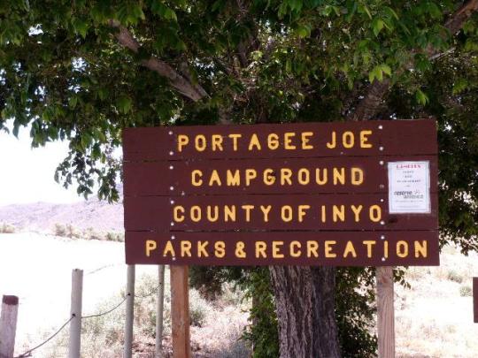 Portagee Joe Campground Inyo