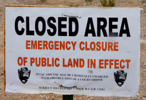 land closure 2
