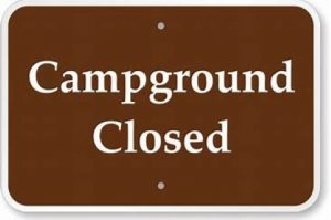 Campground closed Phone