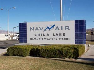 China Lake NAWS front gate sign