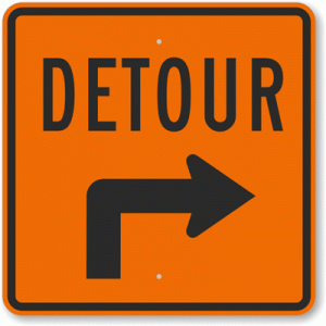 Detour Sign K 6717