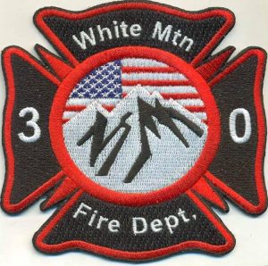 White Mountain Fire Protection Distric shoulder patcht