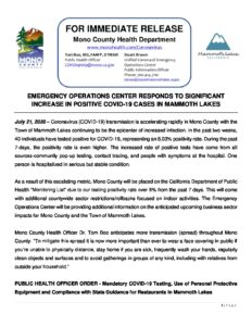 pr emergency operations center responds to significant increase in positive covid 19 cases 7 21 2020 pdf