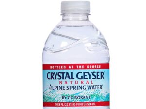 Crystal Geyser bottle