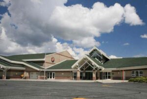 Mammoth middle school building