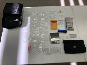 Suspects arrested for possession of controlled substance with intent to sell transport of controlled substances along with other misdemeanor charges.