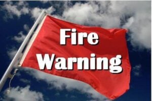 Fire warning