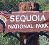 sequoia national park sign with indian head (2)