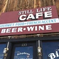 Still Life Cafe sign
