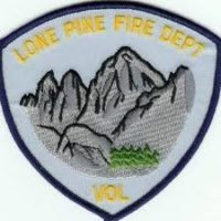 lone pine fire department arm patch