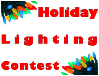 holiday light contest