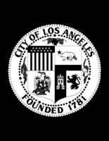 City of Los Angeles Seal Black and white