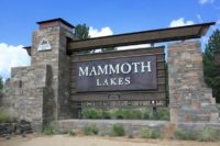 Mammoth Lakes Gateway monument