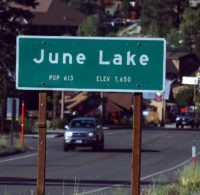 June Lake Loop Road