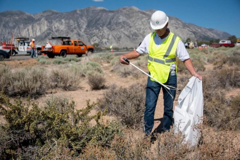 Caltrans Hosts Clean California Litter Removal Effort In Mono County ...