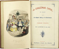 220px Charles Dickens A Christmas Carol Title page First edition 1843