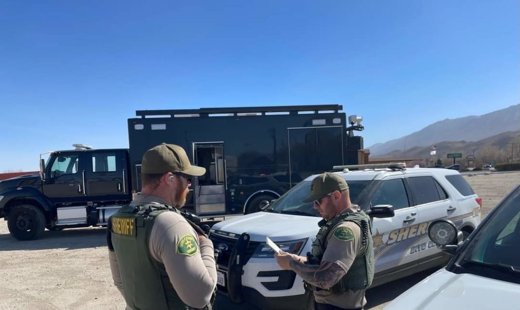 CHP, Inyo Sheriff's Deputies Arrest Man In Lone Pine With Explosive