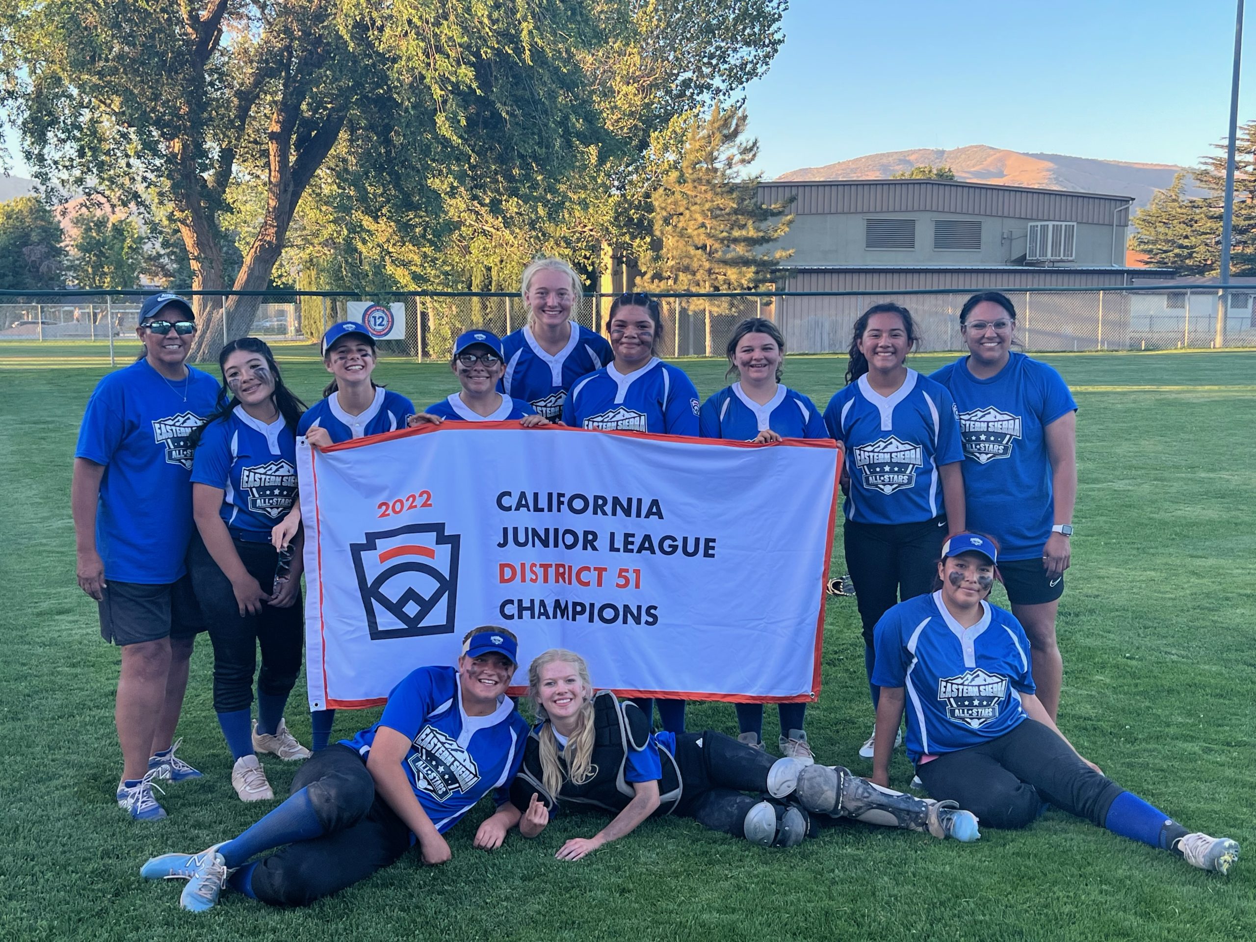 Eastern Sierra Little League Softball Junior All Stars Win District 51