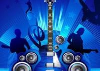 free rock concert vector 36651