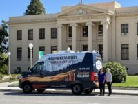 Bookmobile with Nancy and Jayne