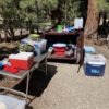 food and coolers out of bear box
