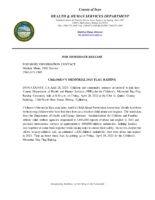 4.14.23 Childrens Memorial Flag Raising Press Release