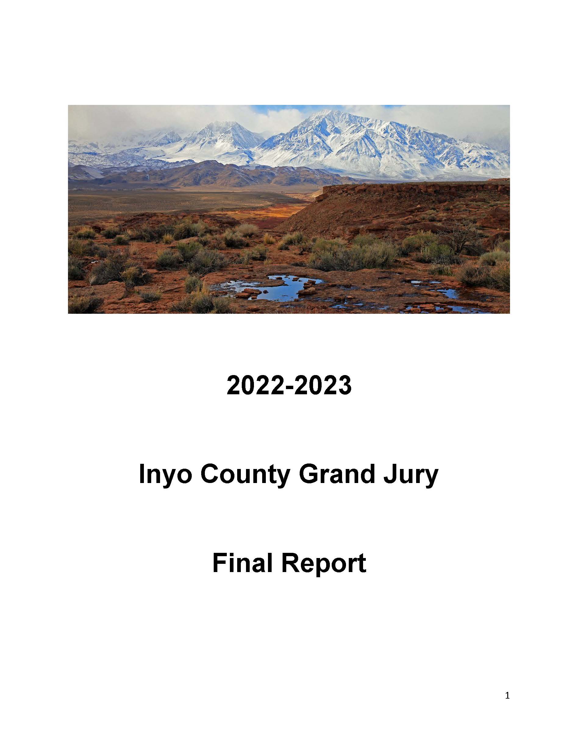 Inyo County Releases 2022 2023 Grand Jury Report Sierra Wave Eastern   2023 County Of Inyo Grand Jury Report Page 01 