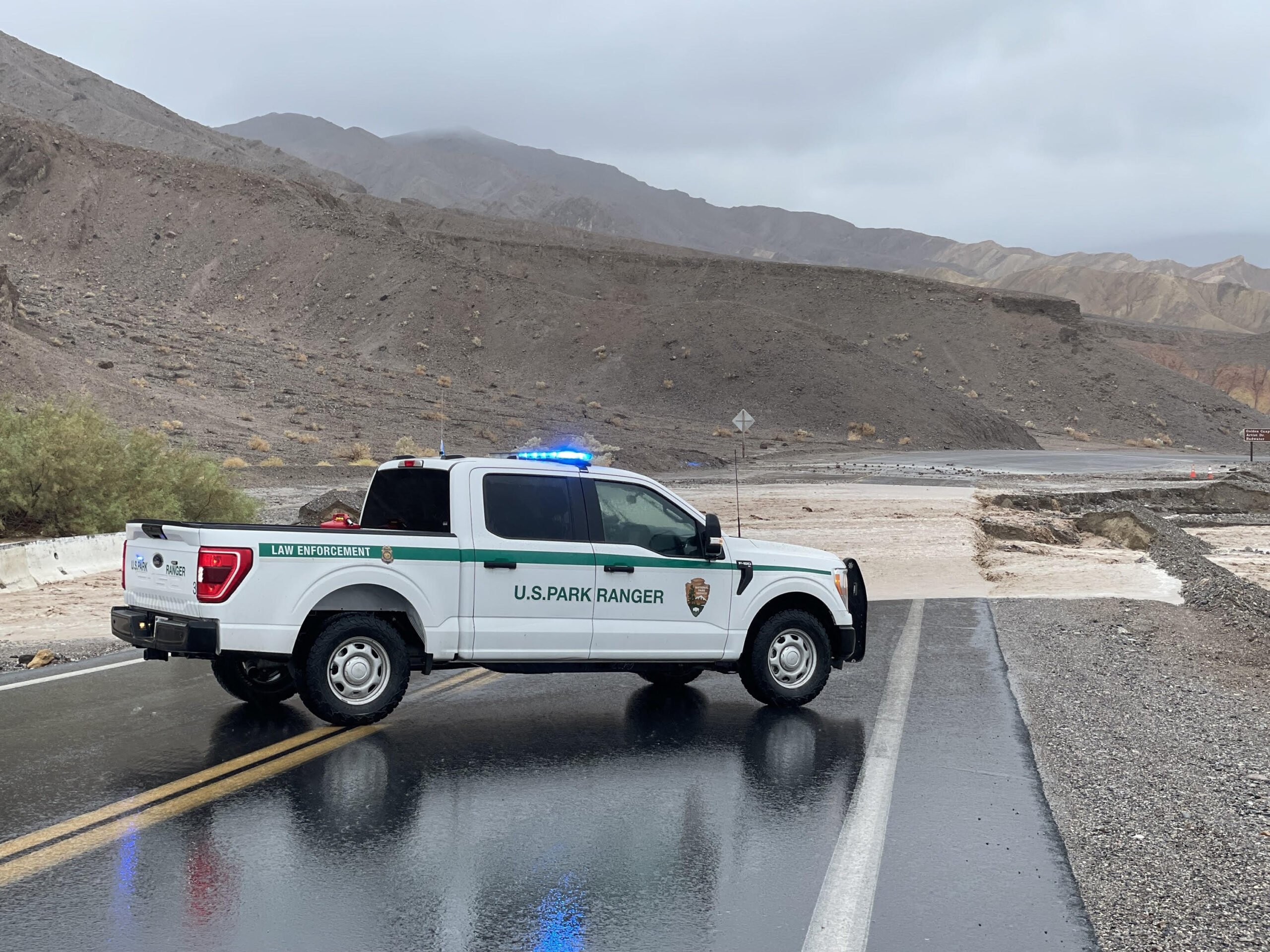 Death Valley National Park Closed Due to Active Flooding Turn around, don’t drown Sierra