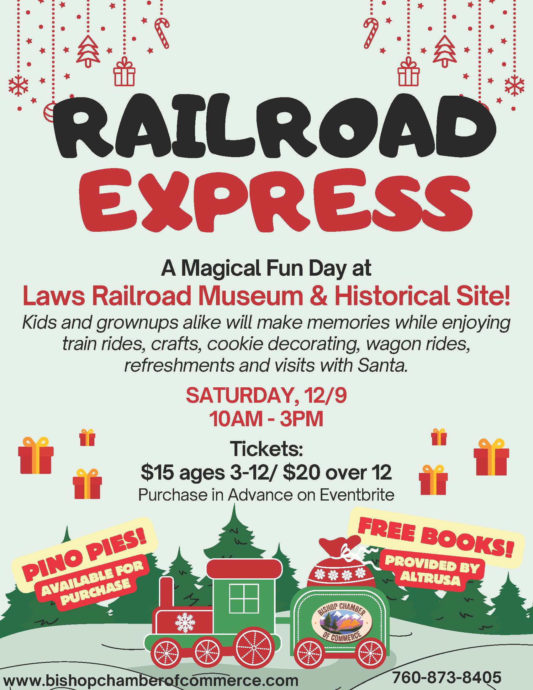 2023 Railroad Express to be Held December 9 at Laws - Sierra Wave ...