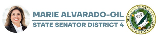 Senator Marie Alvarado-Gil banner