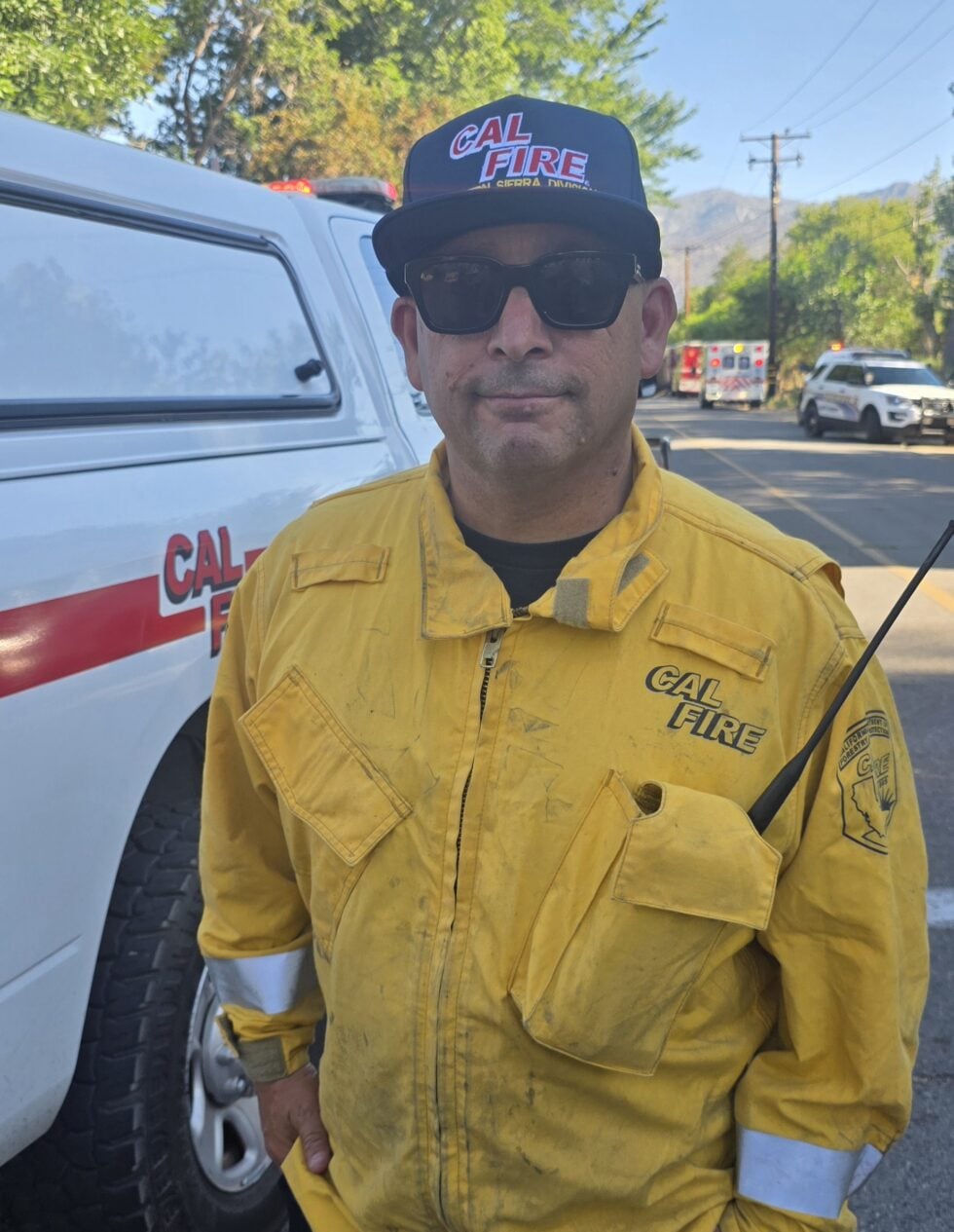 First Use of CalFire New Helicopter Used On Diaz and Brockman Fire